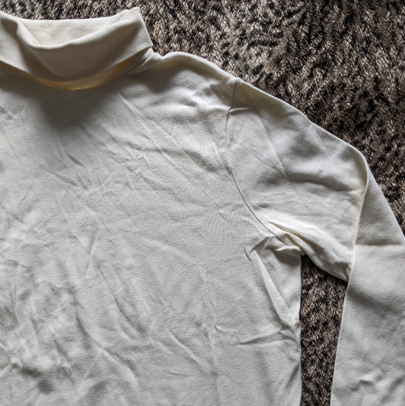 Vintage cream turtleneck - Picture 4 of 6